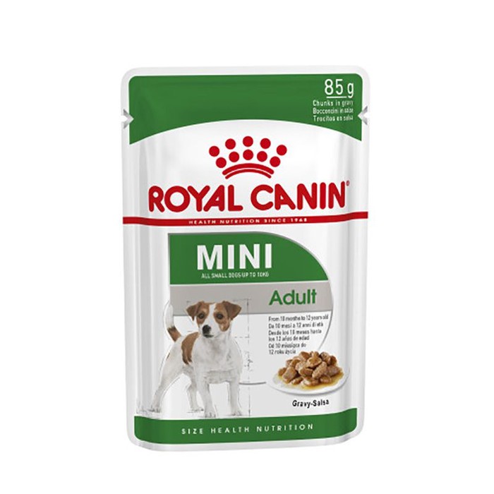 royal canin dog mini adult pouch 85gr