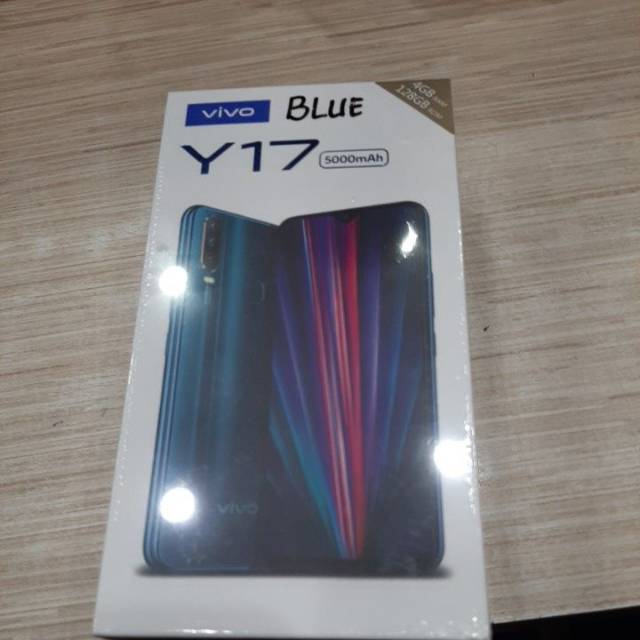 Y17 Ram 4/128 Batt.5000mah AI Triple Camera & sudah pakai Dual-engineFashCharging ready Blue & Pink