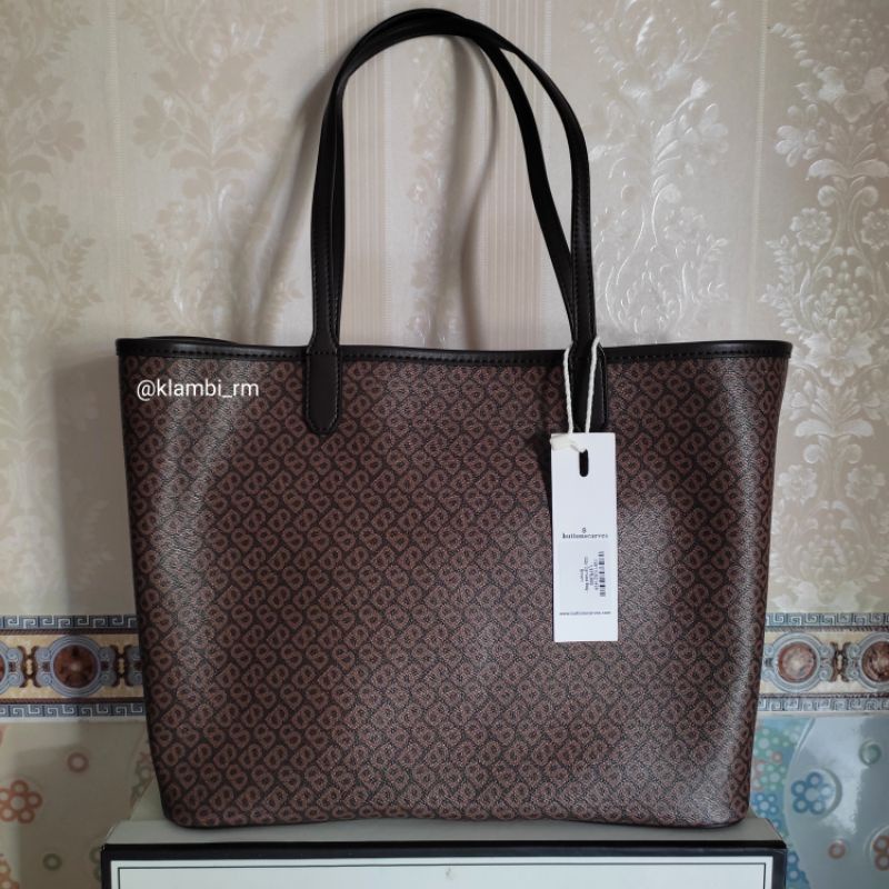 Izzy Canvas Tote Bag Buttonscarves Preloved