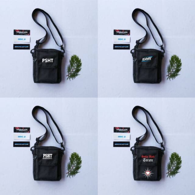 SLINGBAG PSHT | TAS PSHT | TAS SELEMPANG | TAS TERATE | BAHU PRIA DAN WANITA | TAS TERATE