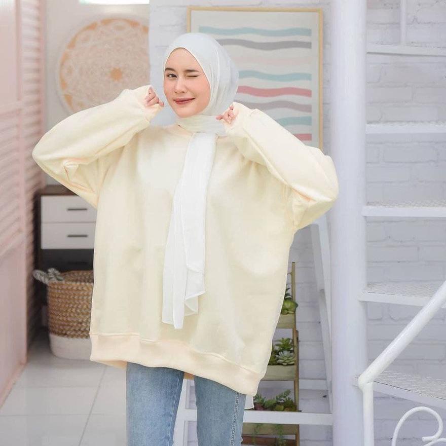 XXL Basic Sweater Oversize  sweater wanita big size xxl | sweater polos 국