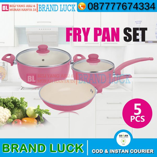PANCI CERAMIC SET 5PC DESSINI KERAMIK PAN