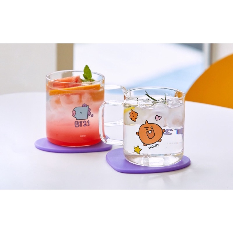 [ORDER] BT21 Mug Cup Coaster Cold Cup Tumblr