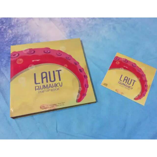 Laut rumahku pop up book impian studio