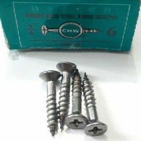 Sekrup Kayu CHW 3/4&quot; × 6 Inch / Wood Screw (A163)