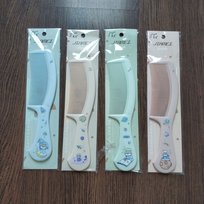 Sisir Motif Bunga Sakura Rapat Gagang Besar Lucu Bagus Murah Rambut