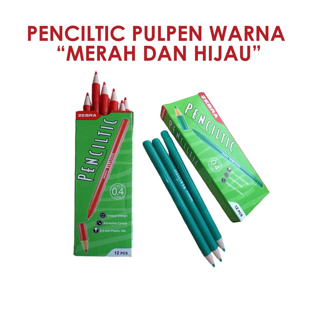 

PENCILTIC WARNA "ZEBRA