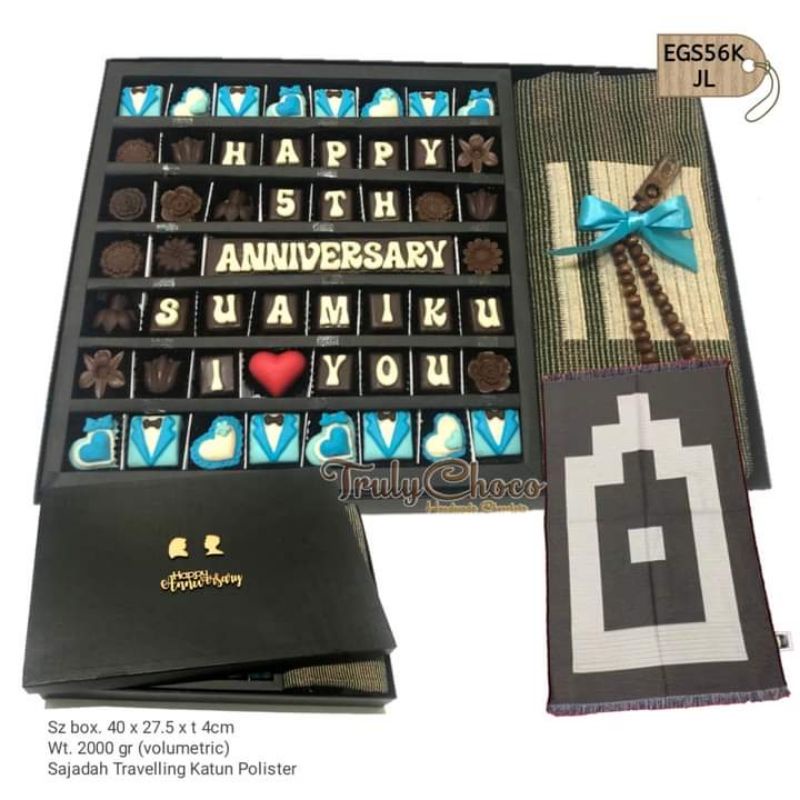 

kado anniversary ulang tahun graduation coklat trulychoco EGS56K