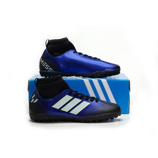 SEPATU ADIDAS NEMESIS FUTSAL HIGH OLAHRAGA LAPANGAN BAHAN KARET ANTI KARAT