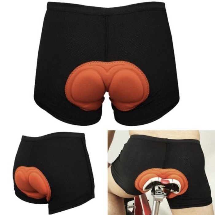 celana sepeda RPM cycling short dengan 3D padded sponge CK-01