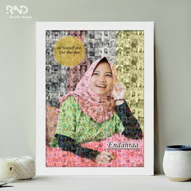 mozaik foto edisi kado ultah, kado anniversary, kado pernikahan, kado ulang tahun, kado wisuda, kado