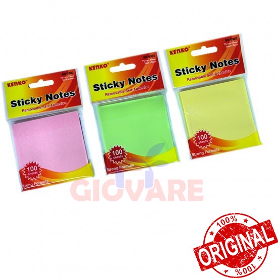 

Sticky Note KENKO SN-0303 | MEMO STICK NOTES ORIGINAL | GIOVARE