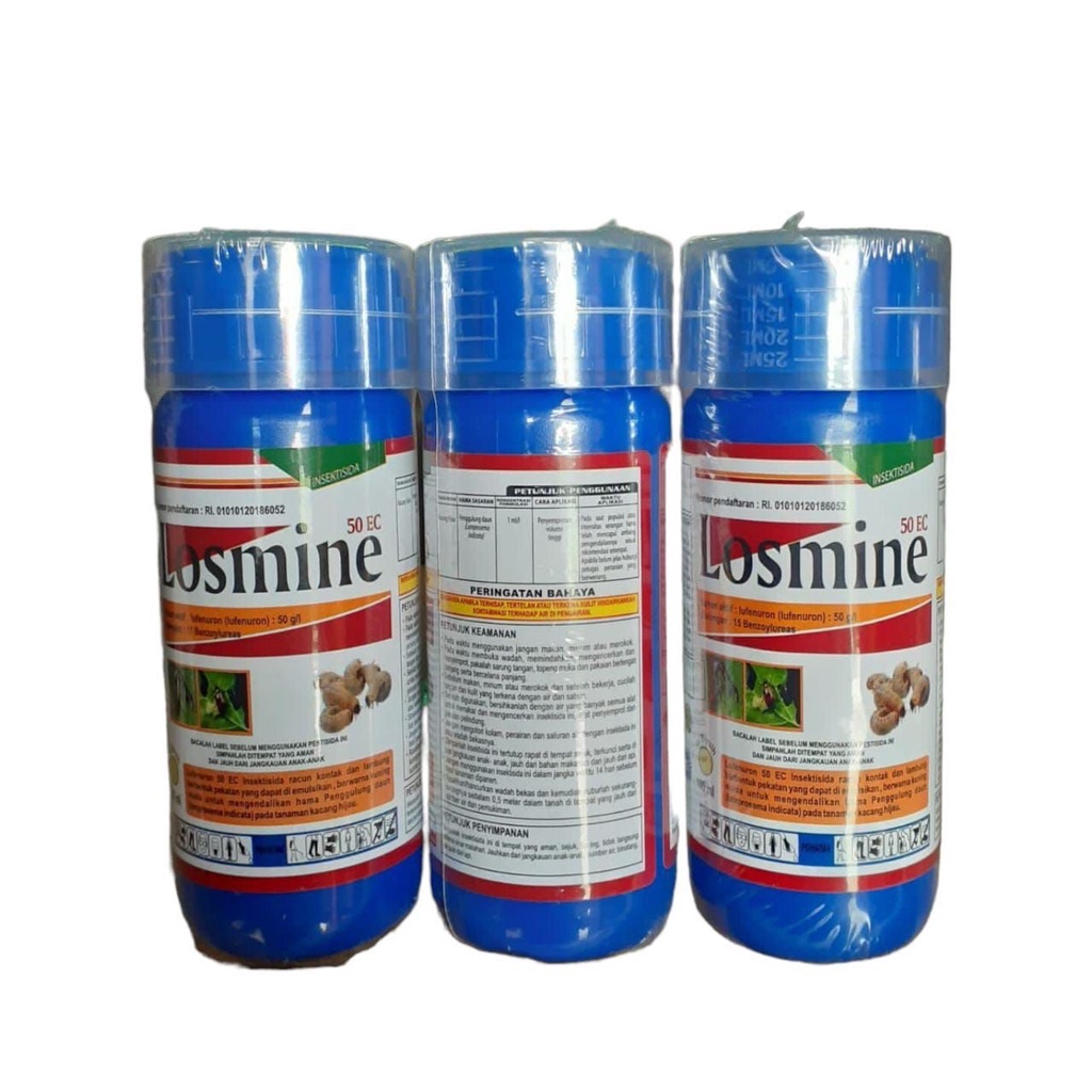 INSEKTISIDA LOSMINE 100 ML  Bahan Aktif Iufenuron 50g/l Pembasmi Hama Ulat Penggulung Daun Match 50 Toxedone Fenite