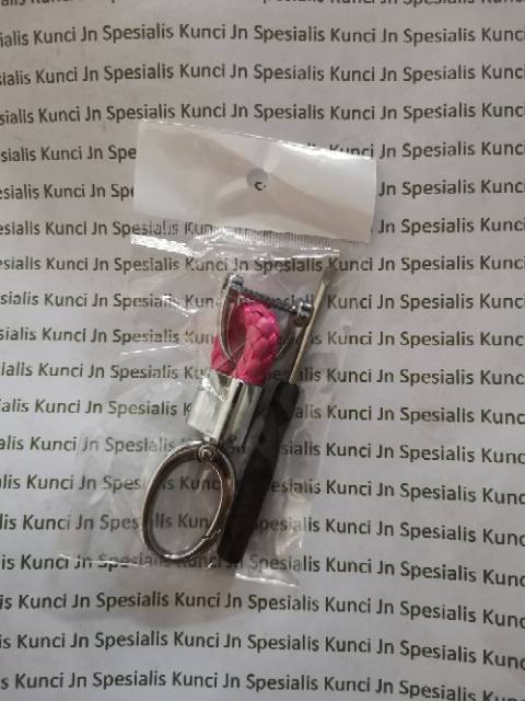 Gantungan kunci Mobil motor model anyaman stenlis stell