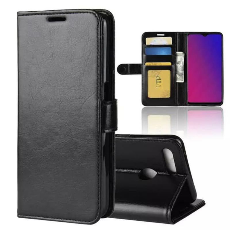 Dompet Case Flip Wallet Realme C1 C2 C3 C35 C31 C21 C21Y Casing Dompet Cod store