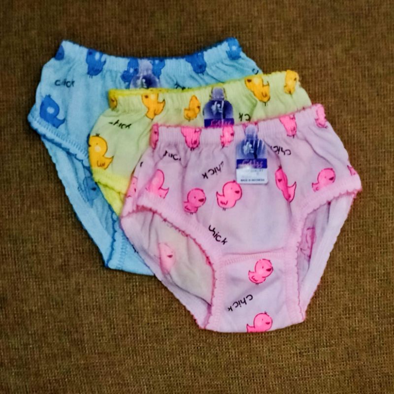 lusinan 12 pcs celana dalam anak perempuan Lily / Nabila