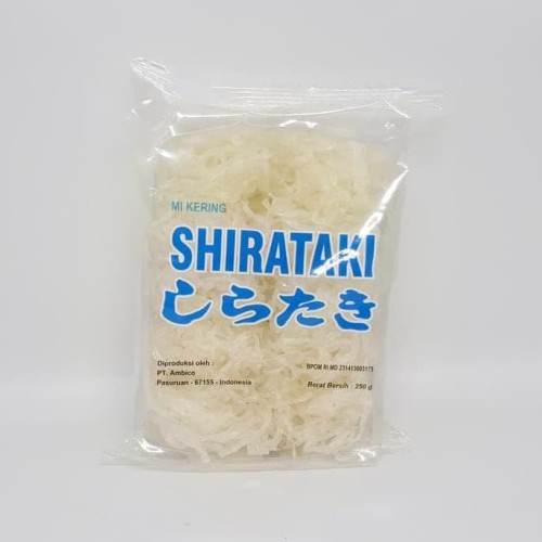 

250 gr Dry Shirataki Mie Kering / mie rendah lemak