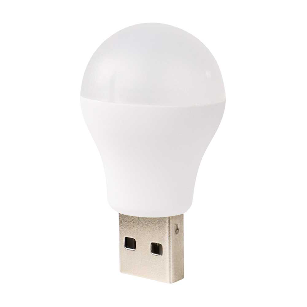 Oobest Lampu Bohlam LED USB Portable Light Cool White