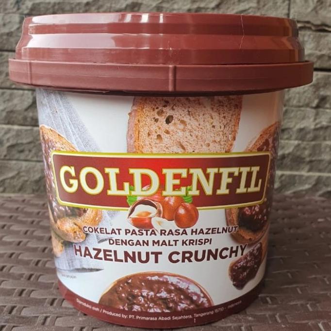 

PASTA COKLAT HAZELNUT GOLDENFIL 1 kg TOPPING CAKE ROTI TAWAR