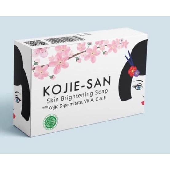 ❤ RATU ❤ Kojie San Skin Lightening Soap | Kojic Acid Kojisan 65g | Sabun Pemutih Badan | Goats Milk | Brightening | Transparent (✔️BPOM)