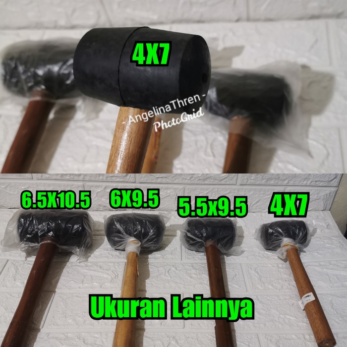 Palu Karet Serbaguna 4cm - Palu panci Karet - Martil Karet