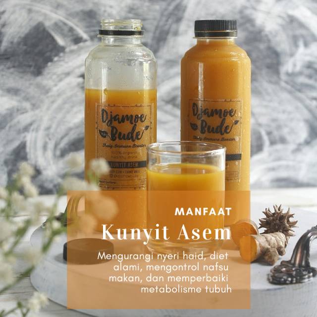 

Djamoe Bude Kunyit Asem / Kunyit Asam / Jamu Kunyit / Kunir Asem