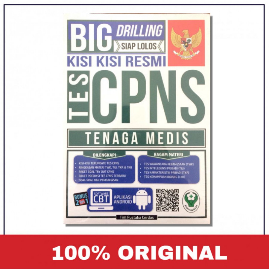 Cpns Medis Big Drilling Siap Lolos Kisi Resmi Cpns Tenaga Medis Bonus 2 In 1 Shopee Indonesia