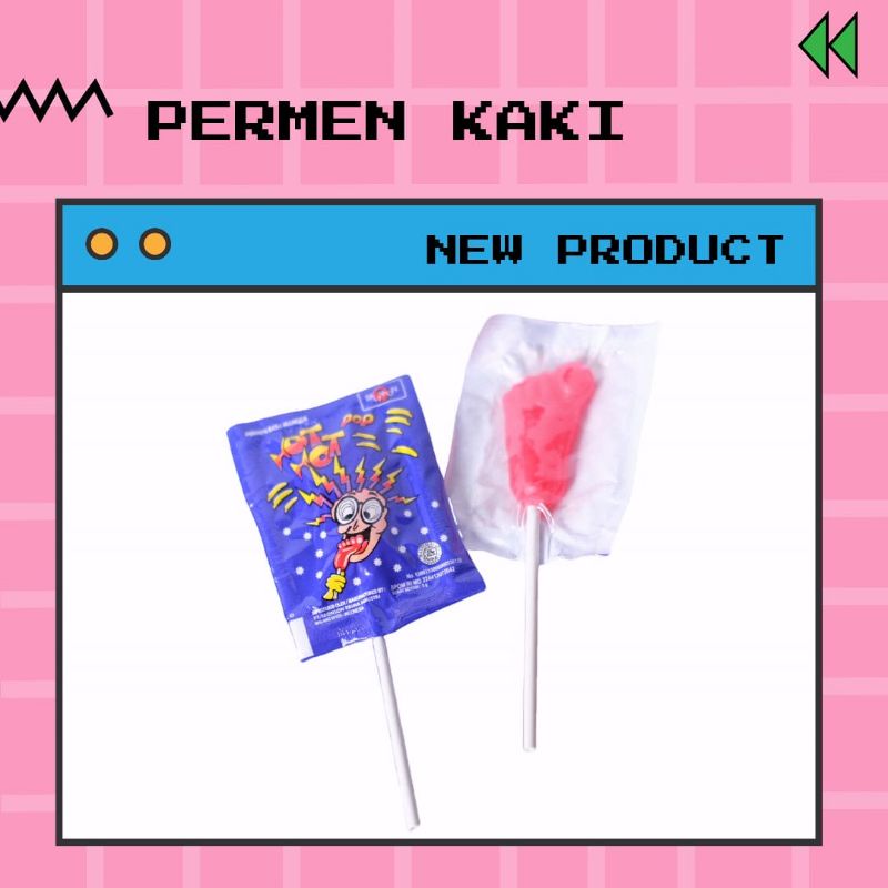 

( PERMEN KAKI / HOT HOT POP ) - SNACK JADUL - HAMPERS JADUL