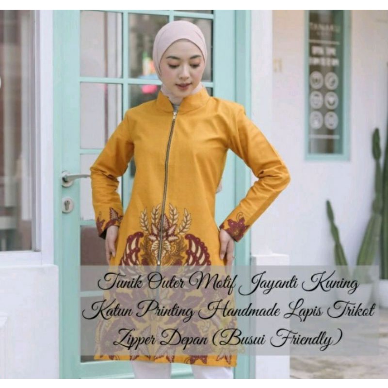 TUNIK WANITA MOTIF ANJAR BATIK PRABUSENO