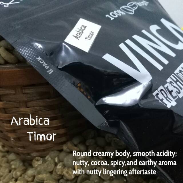 

Vinca kopi Arabica Timor 165 gram