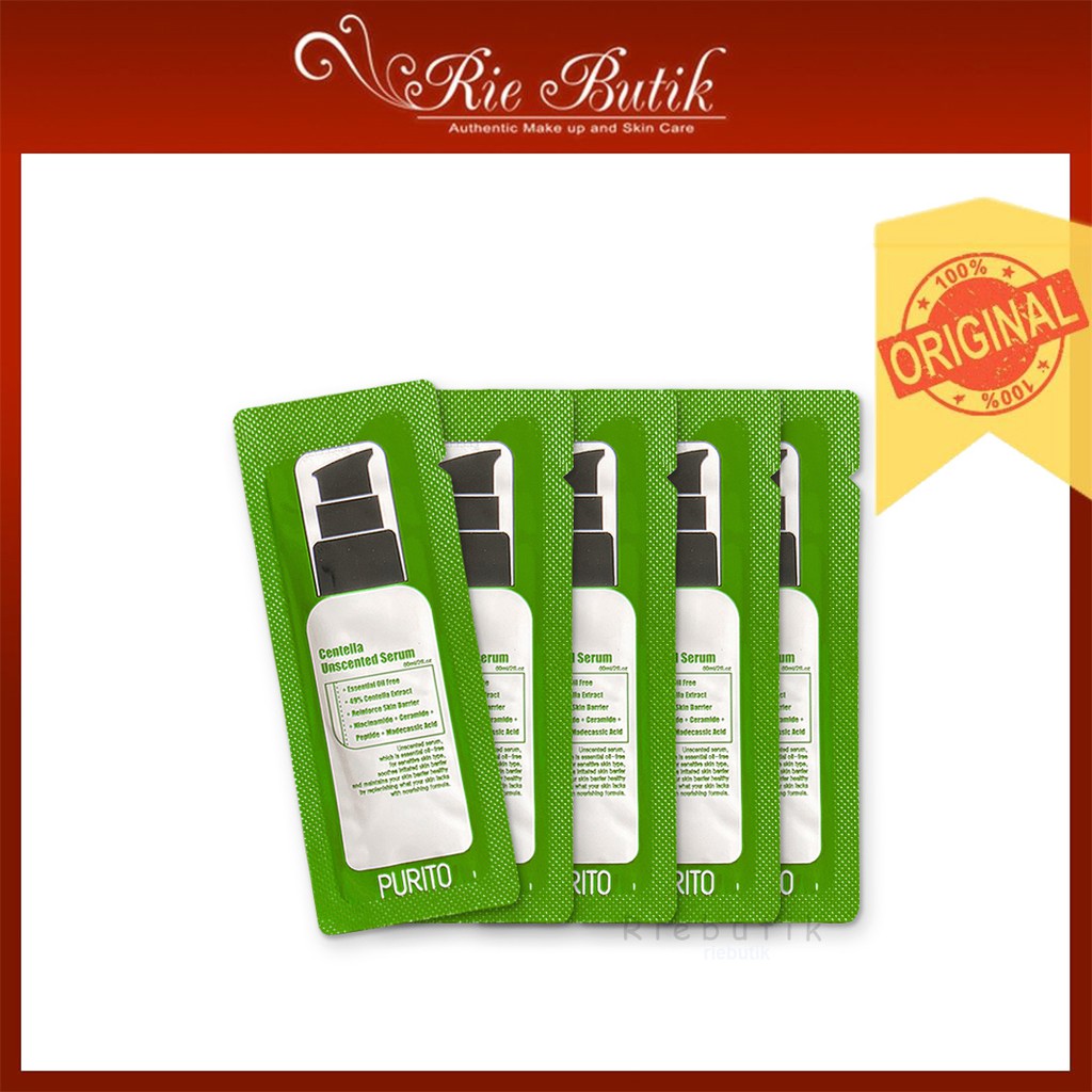 PURITO Centella Unscented Serum 1ml Sample Sachet