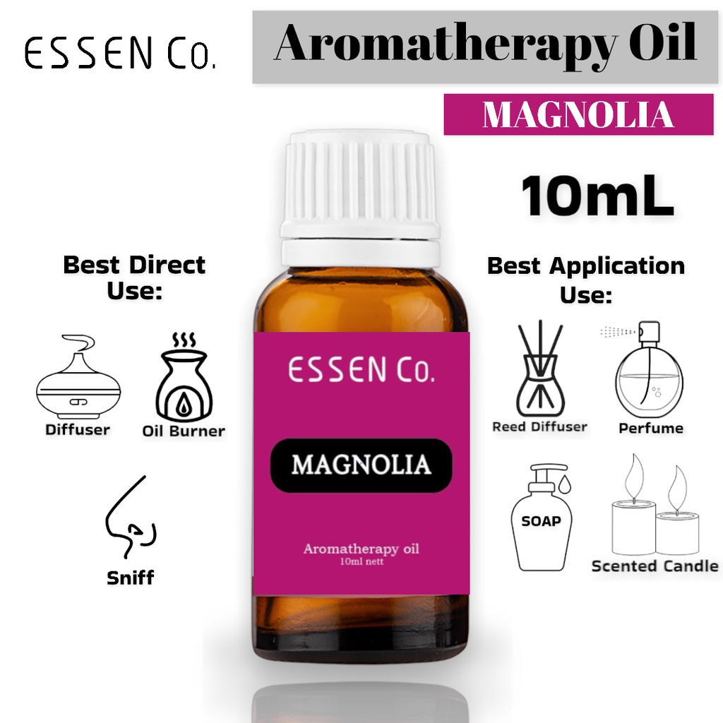 Essen Co Magnolia Essential Oil Aromatherapy Pengharum Pewangi Ruangan Aromaterapi 10ml