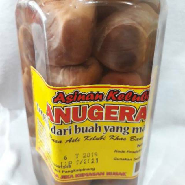 

Asinan kelubi anugerah 700 gram