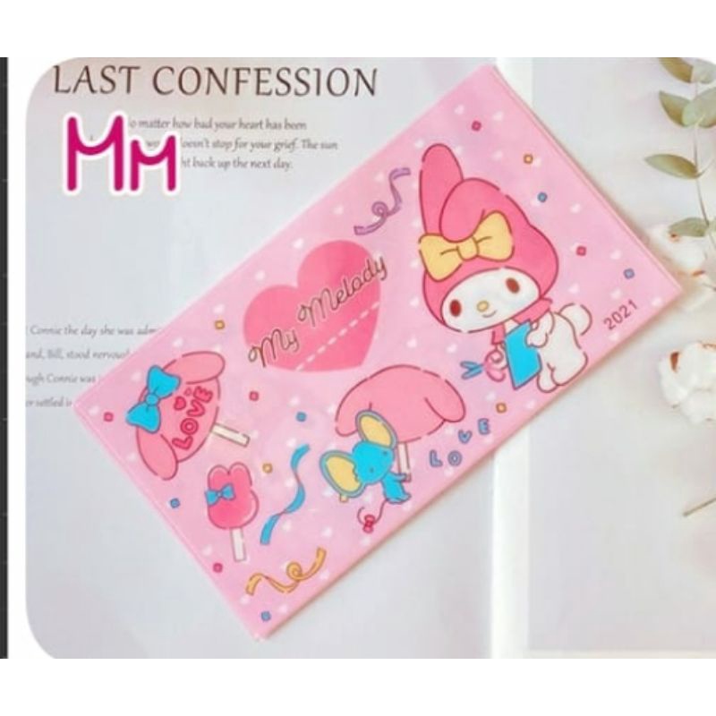 Tempat Masker My Melody / Pouch Masker My Melody / Dompet Masker My Melody