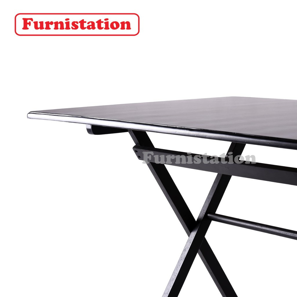 Meja Lipat Kayu / Meja Makan Lipat Kayu