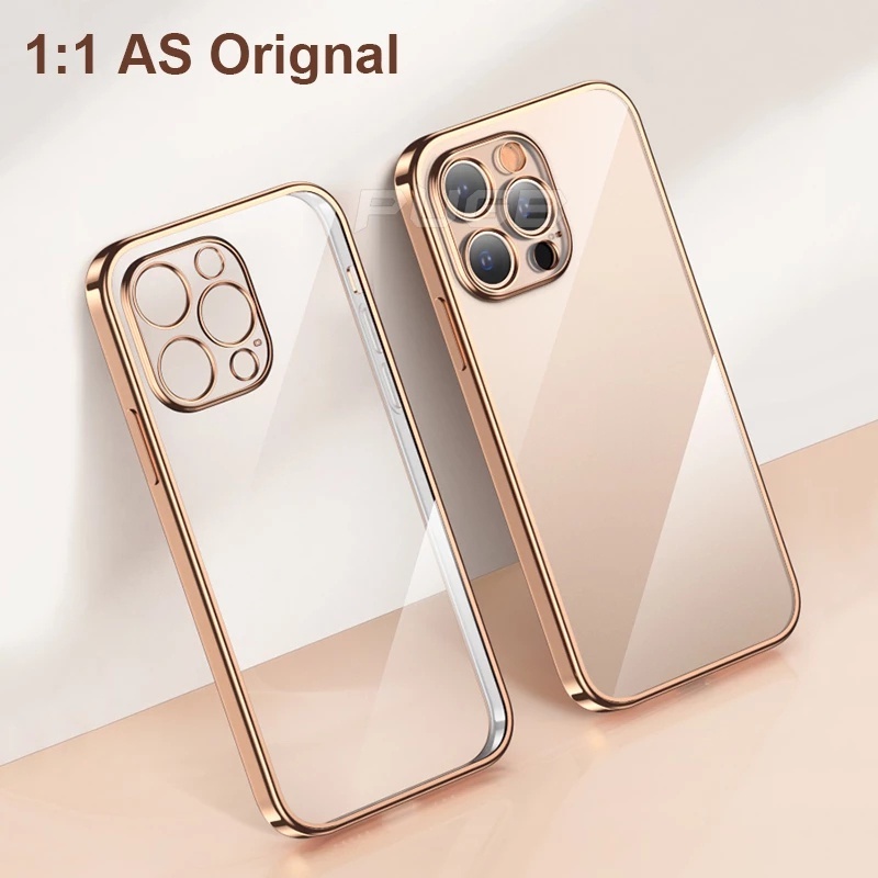 Soft Case Silikon Transparan cover iphone 13pro MAX 11 13 12pro MAX 6 6S 7 + 8 + X XS MAX XR SE 2020