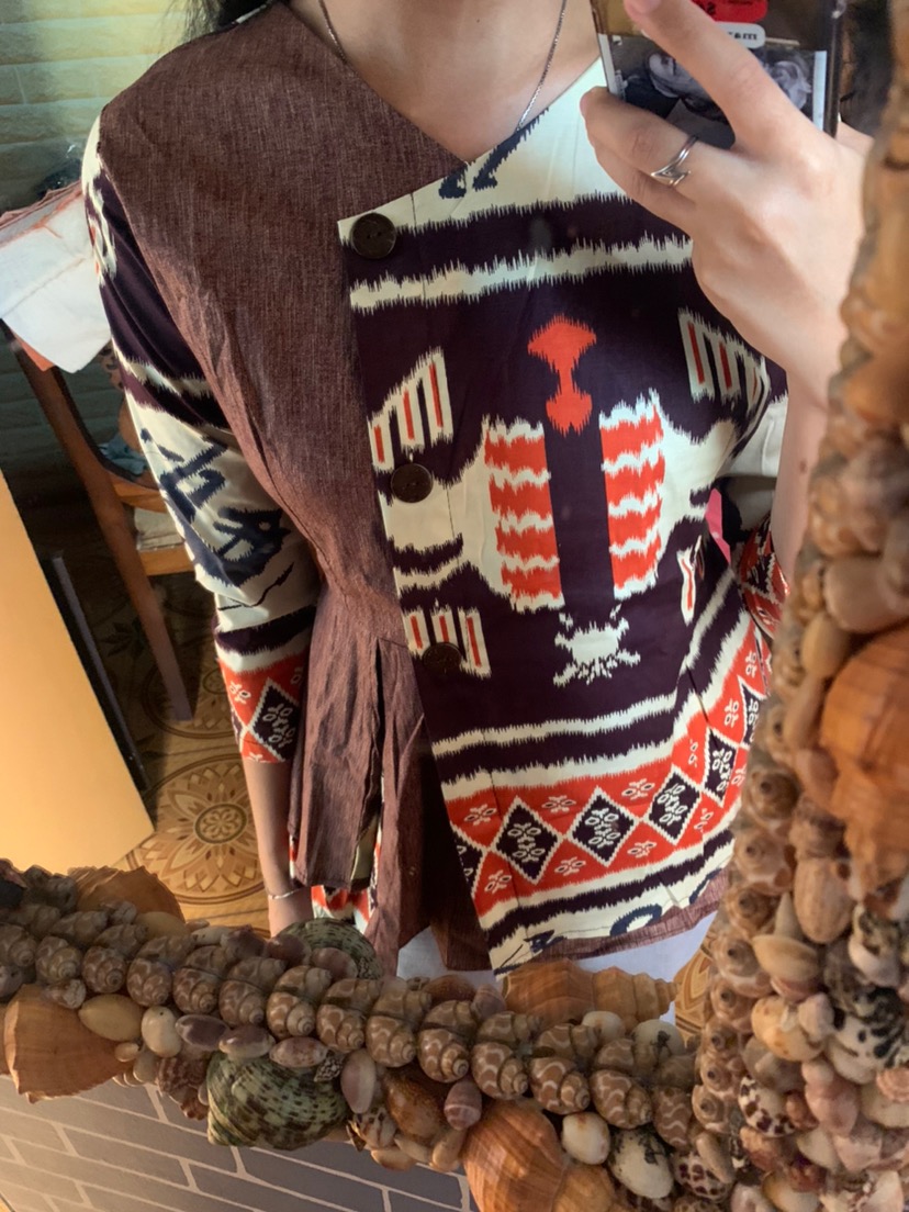 Batik Wanita - Atasan Blouse Batik Wanita Fashion 183