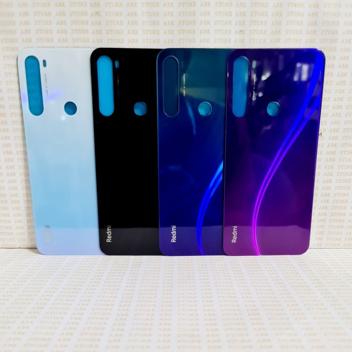 Backdoor Tutup Belakang Baterai Back Casing Xiaomi Redmi Note 8 ORI - Space Black