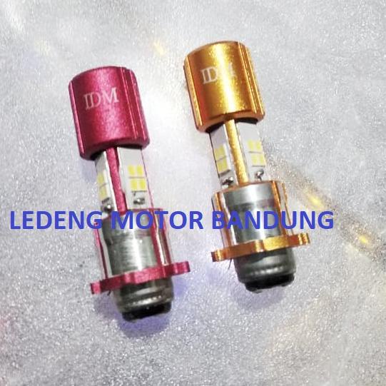 Headlamp Led H6 IDM Lampu Depan Motor AcDc Hi Low 12w A95M