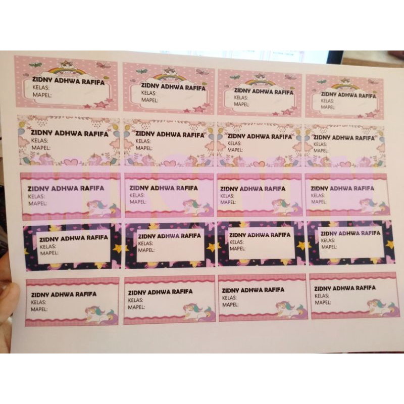 

Label Nama Custom Karakter/Ulang Tahun/Pernikahan/Khitan/Wisuda