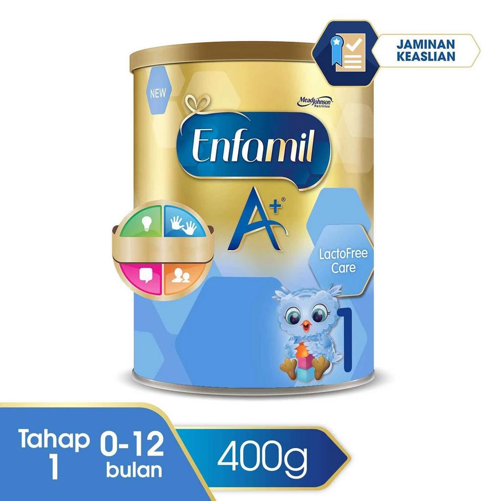 SUSU ENFAMIL A+ LACTOFREE 400GR