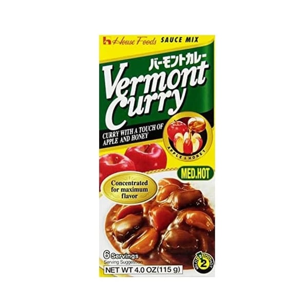 Bumbu Kari House Vermont Curry Medium Hot 115 Gram