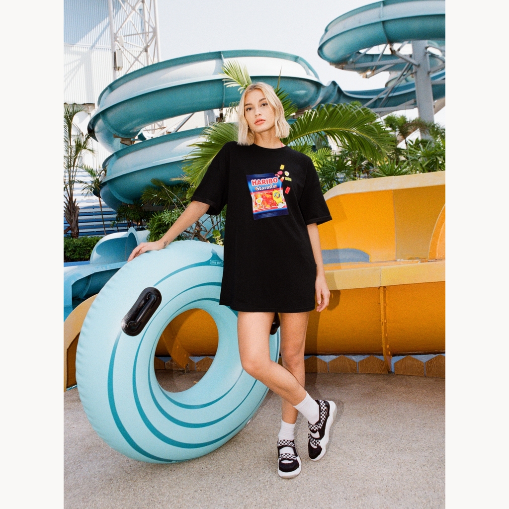 Pomelo Haribo Oversized Graphic Print Tee T-Shirt