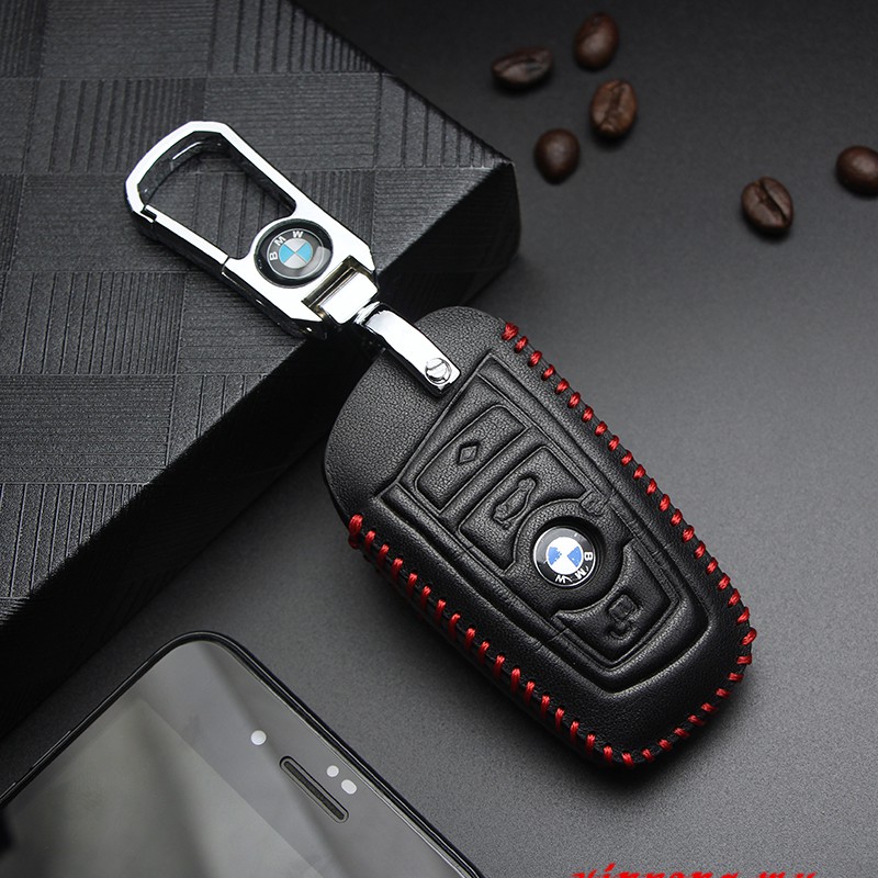 Case Kunci Kulit Mobil Untuk BMW M Tas Kunci Sport Serat Karbon Sarung Kunci Remote Mobil X1 X3 X4 X5 X6 F10 F15 F20 F22 F30 F31 F34 F10 F25 GT