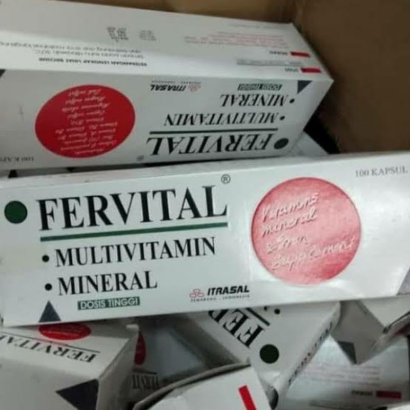 fervital multivitamin dan mineral perbox