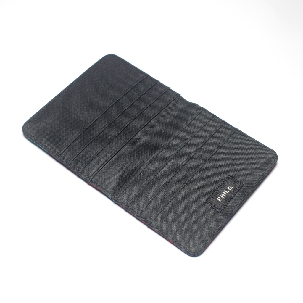 dompet kartu kain simpel model lipat 8 slot kartu card wallet