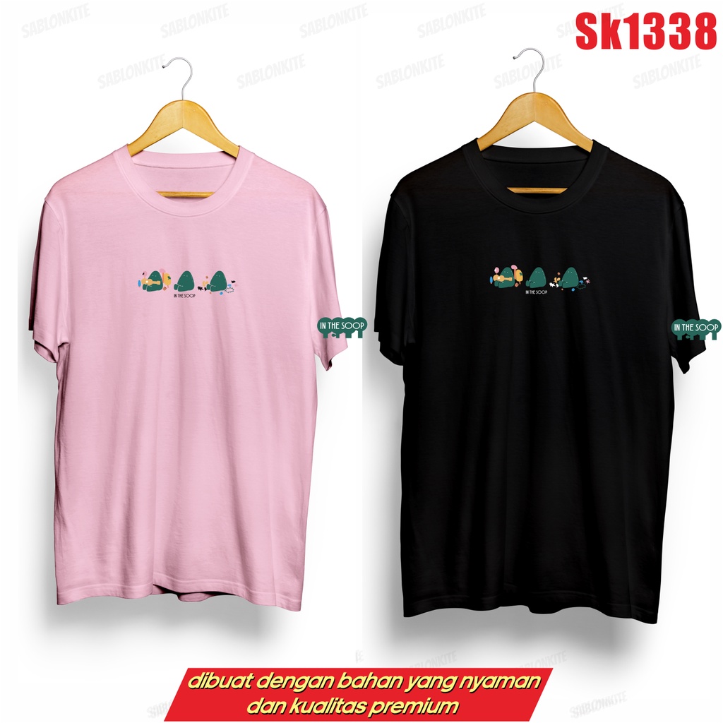 MURAH!!! KAOS KPOP IN THE SOOP 2 3LOGO SK1338 UNISEX ADA KAOS ANAK