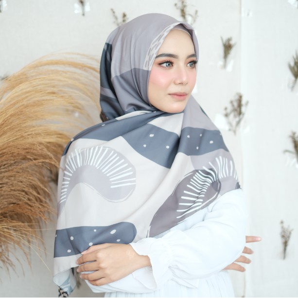 KERUDUNG SEGI EMPAT PRINTING MOTIF JILBAB SEGIEMPAT HIJAB SEGIEMPAT SCARF MALIQA