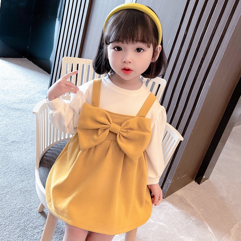 HappyOliver DRESS JILLY RIBBON 3301 EBV Baju Dress Anak Perempuan Import/Dress Bayi Perempuan/Gaun Bayi Perempuan/Dress Pesta/Dress Bayi