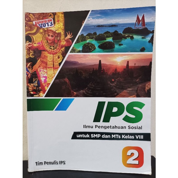 Preloved Buku IPS untuk SMP dan MTs Kelas 8 Media Pustaka